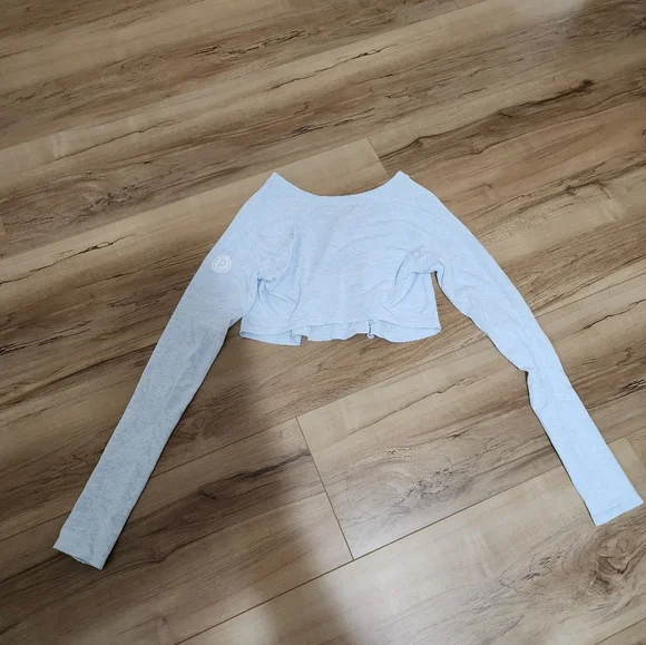 Free People x Pure Barre Long Sleeve Crop - Picture 2 of 6